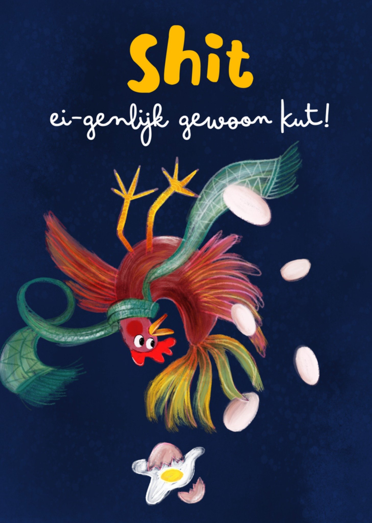 Denken aan Ei-genlijk gewoon kut Kaart Fishuals