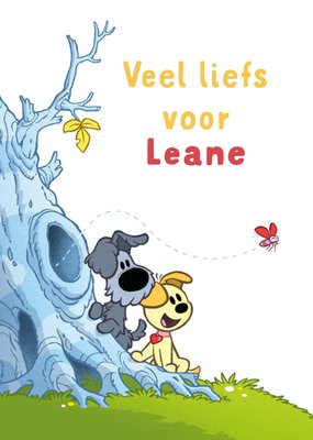 Woezel en Pip | Zomaar kaart | Met naam