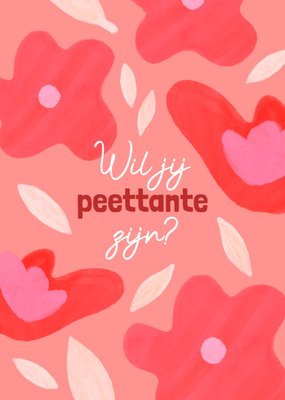 Greetz | Geboortekaart | Wil jij peettante zijn?