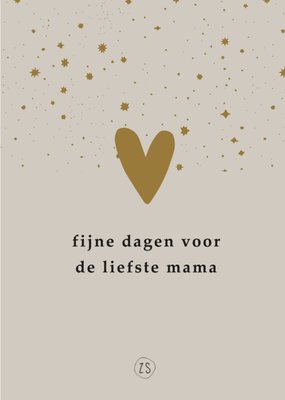 Zusss | Kerstkaart | Liefste mama