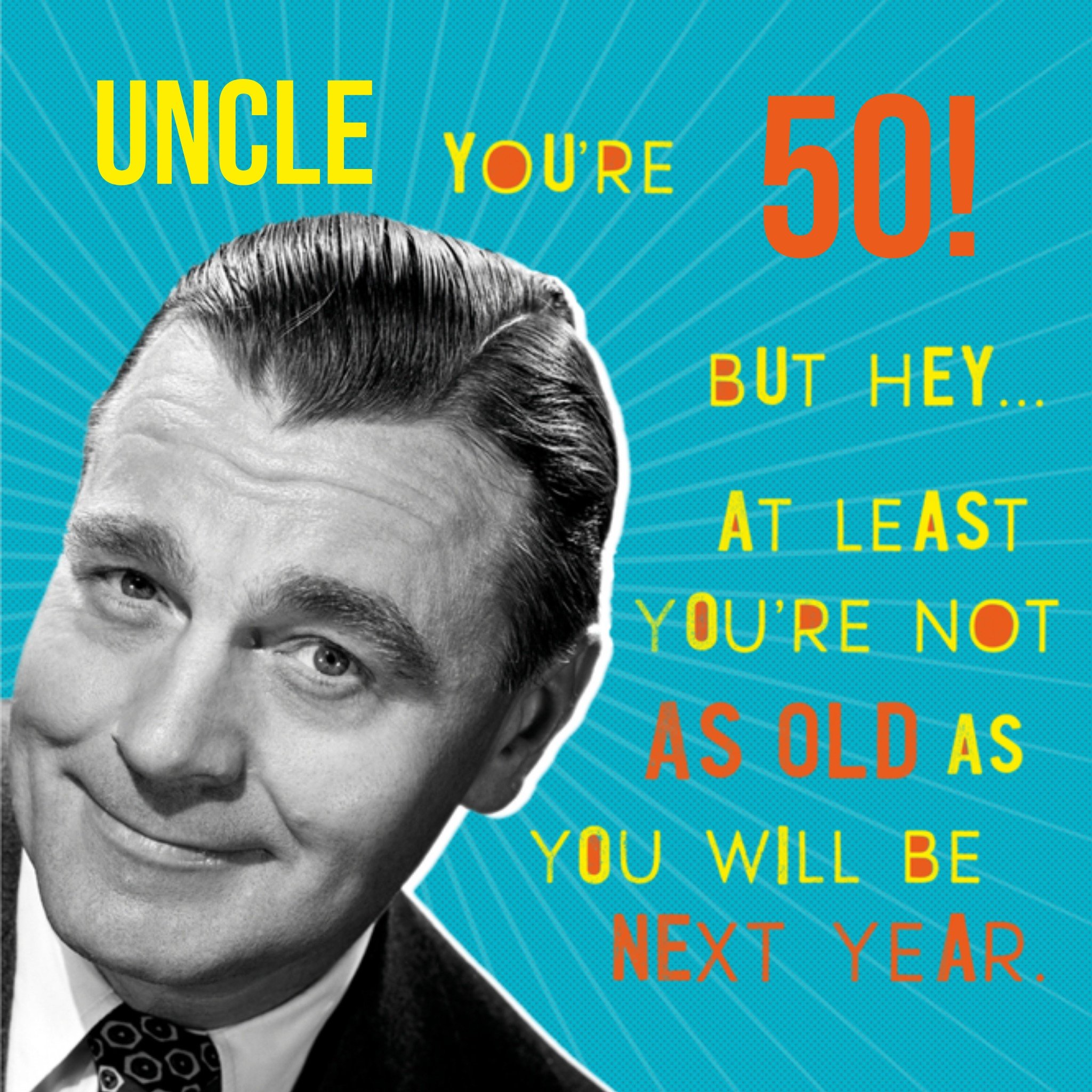 Verjaardagskaart met leeftijd Vierkante Kaart Pigment