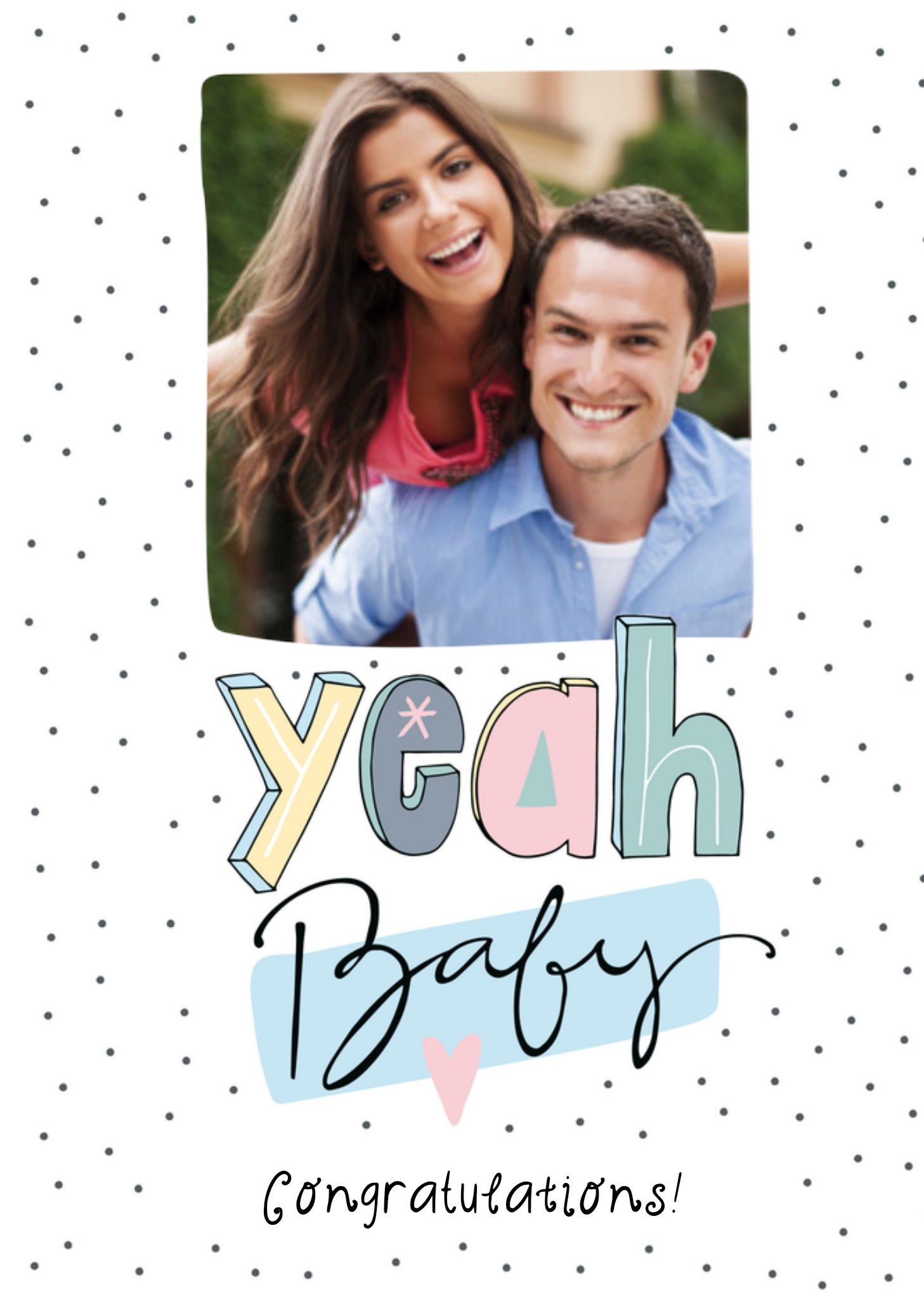 Felicitatiekaart fotokaart Kaart Funny Side Up