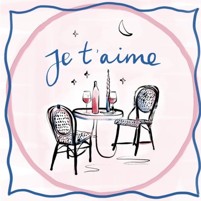 Greetz | Valentijnskaart | Je t'aime | Romantisch