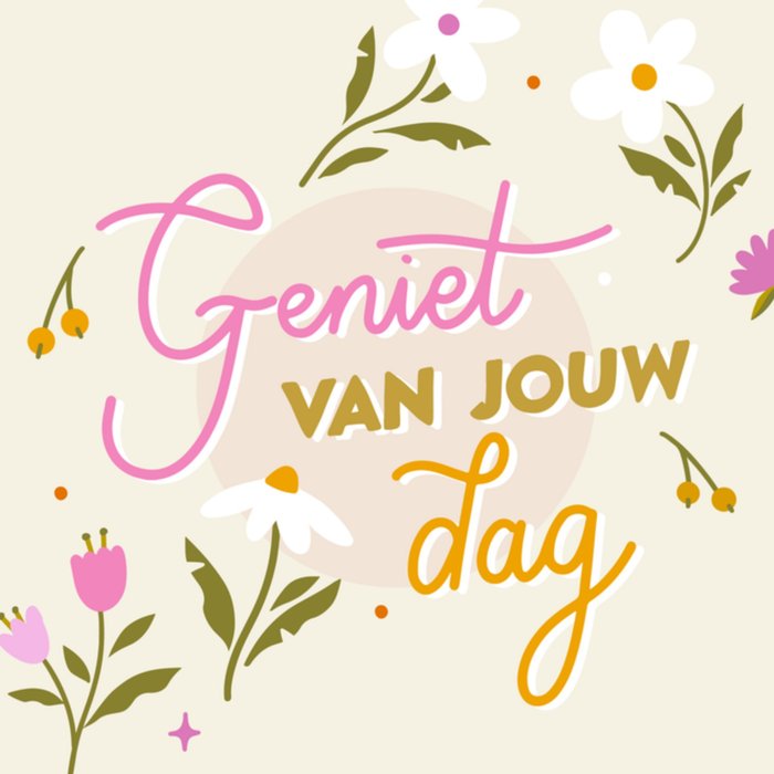 Greetz | Verjaardagskaart | geniet van jouw dag