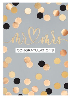 TMS | Huwelijkskaart | Mr & Mrs