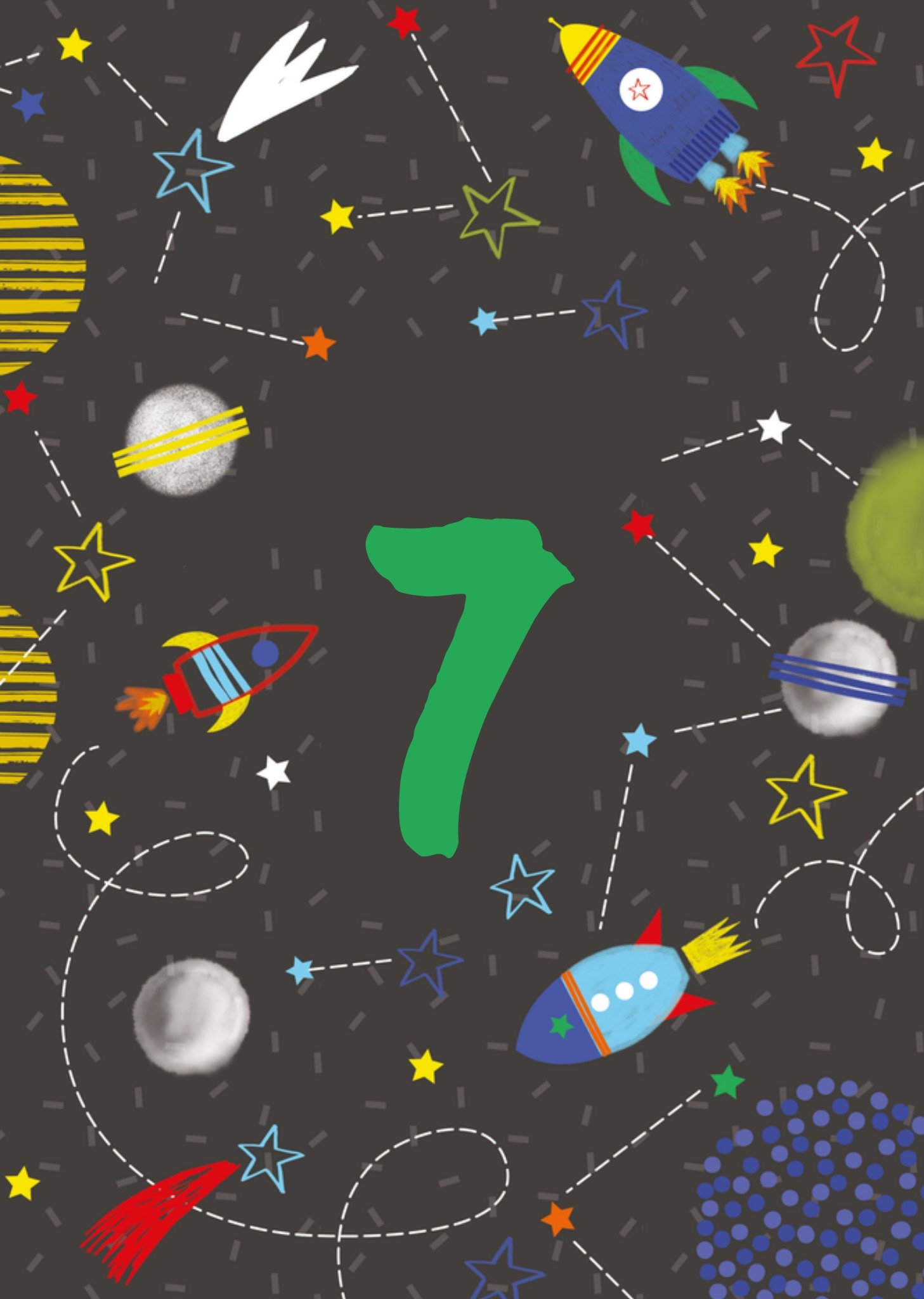 Verjaardagskaart Raket Kaart TMS