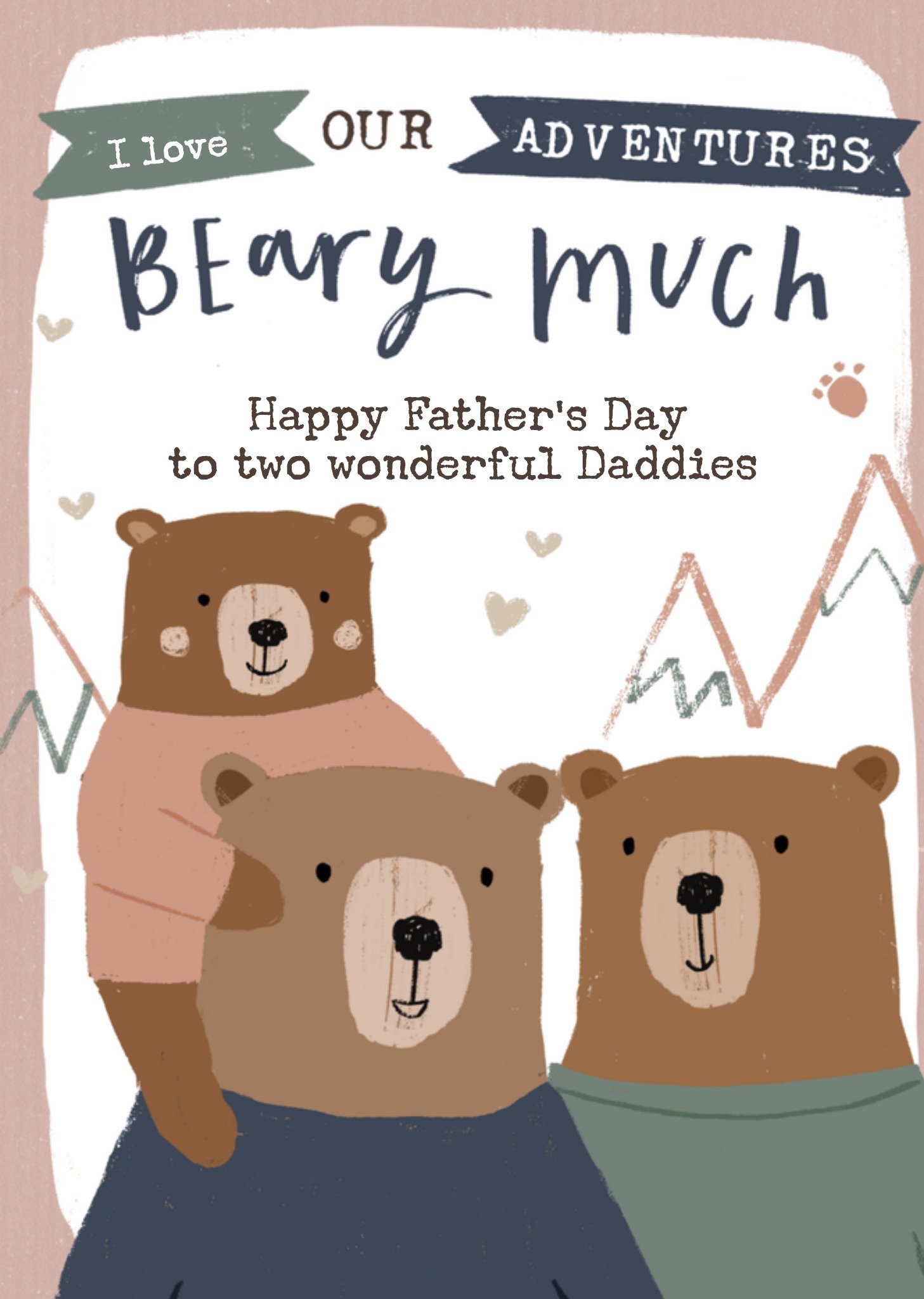 Vaderdagkaart beer Kaart Greetz