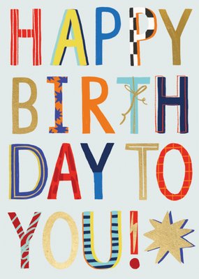 Abacus| Verjaardagskaart | Happy birthday to you