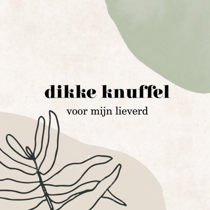 Greetz | Denken aan kaart | dikke knuffel