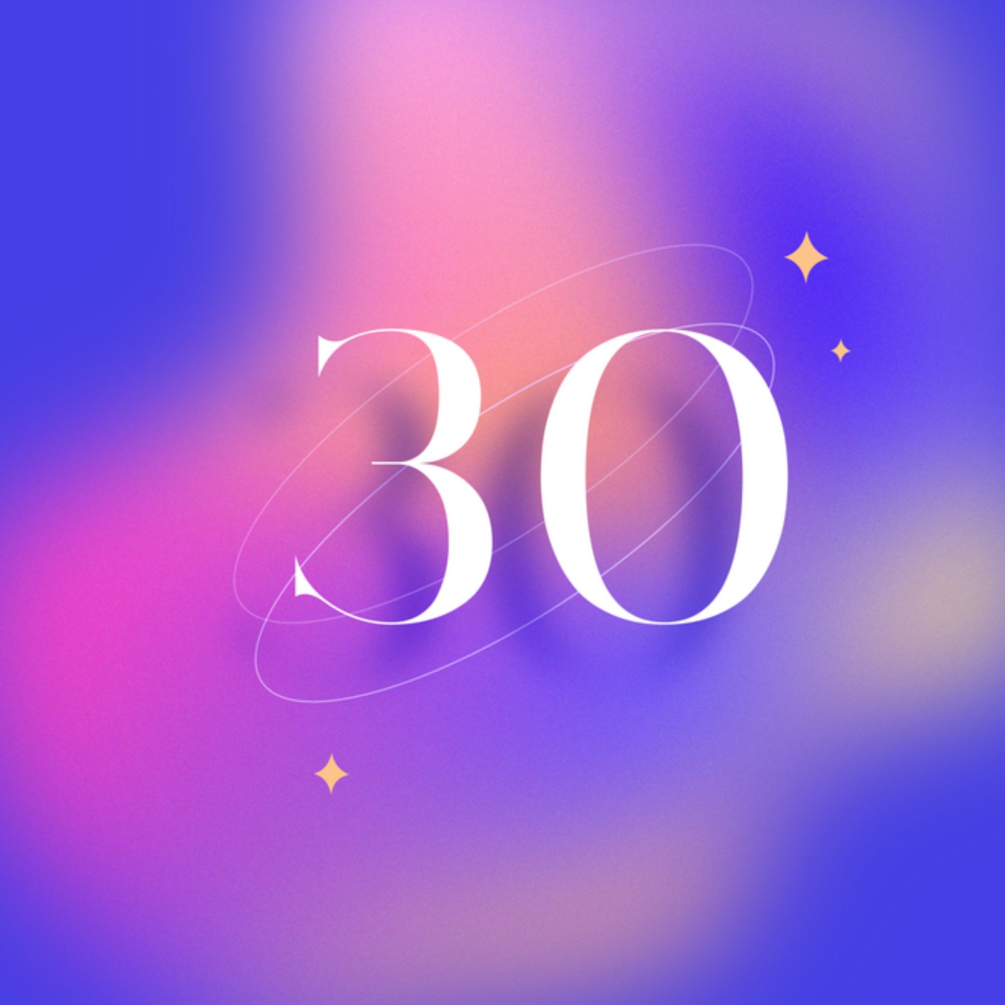 Greetz Verjaardagskaart 30 jaar Vierkant