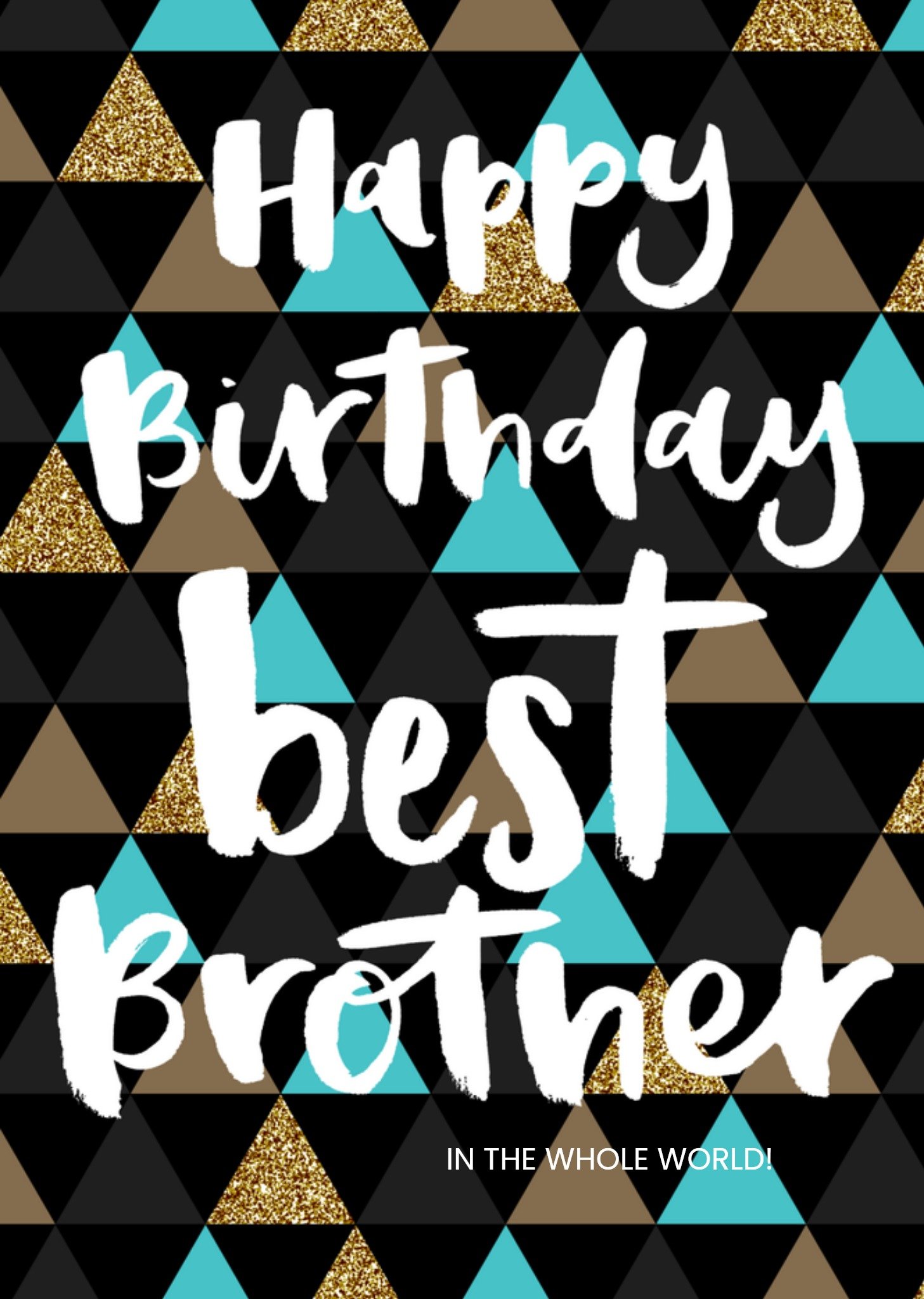 Greetz Verjaardagskaart best brother Standard Card