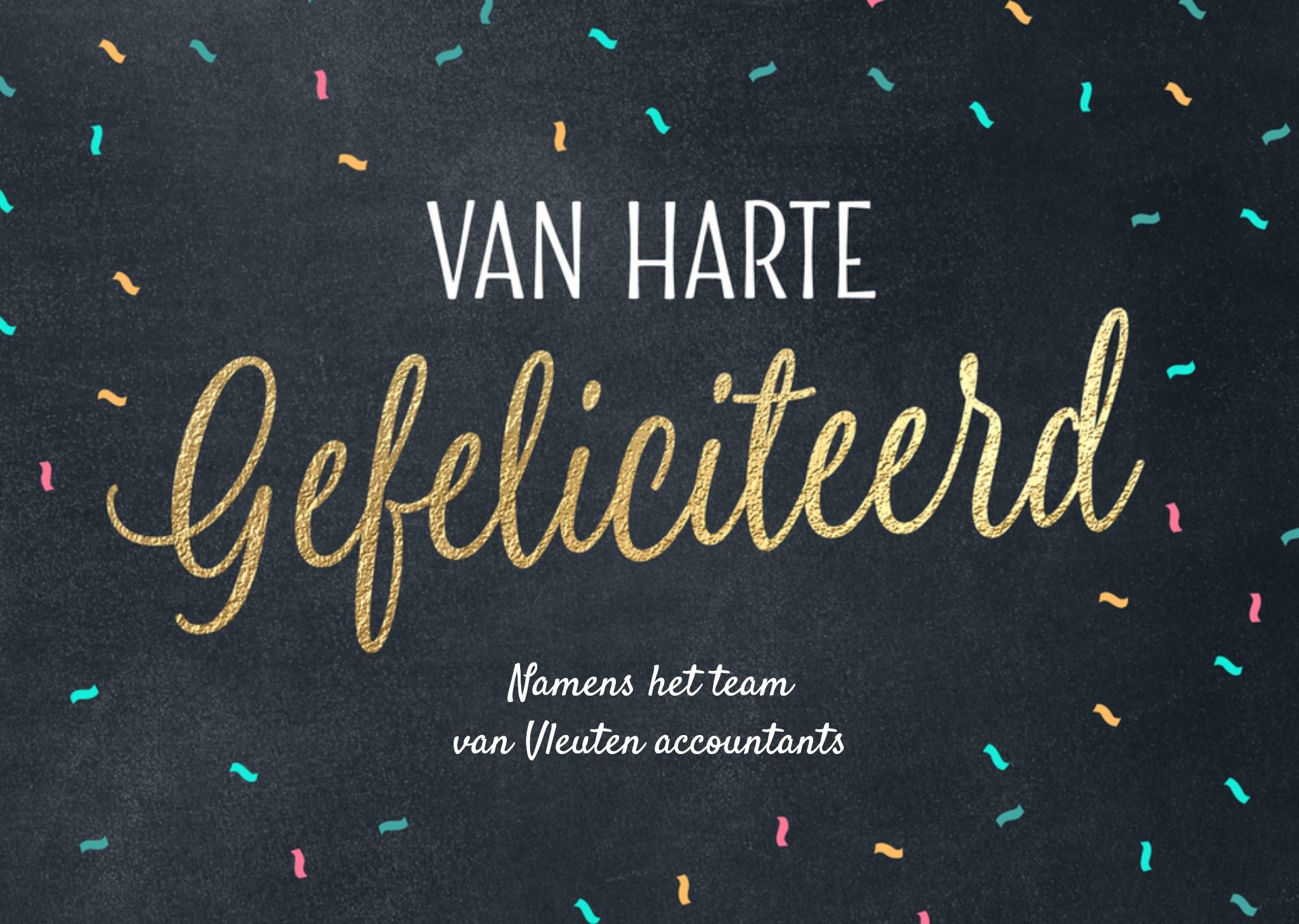 Verjaardag Zakelijk Kaart Luckz