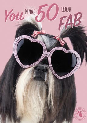 Studio Pets | Verjaardagskaart | 50 jaar