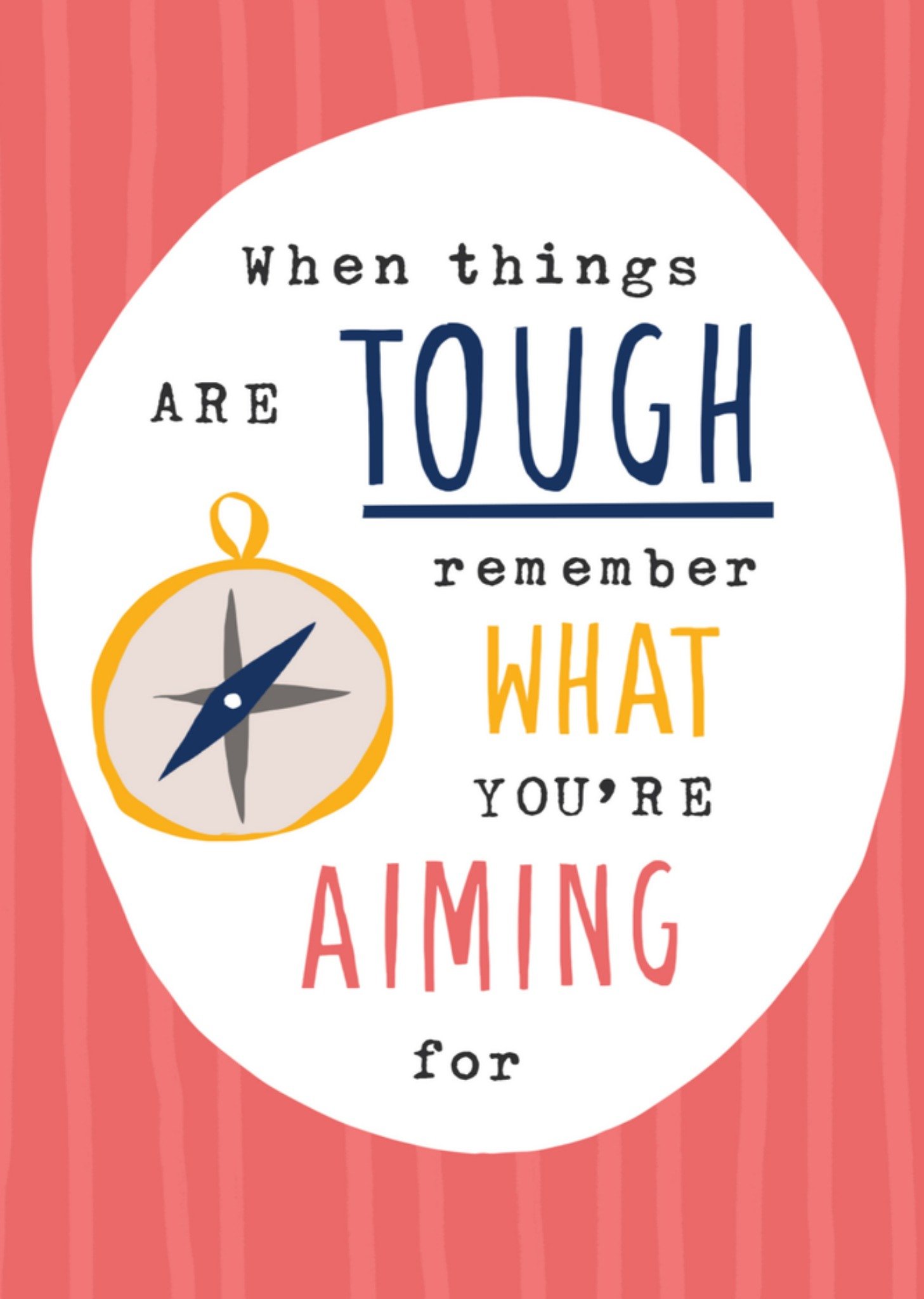 Denken aan kaart typografie Greetz