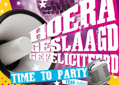 Paperclip | Geslaagd kaart | party