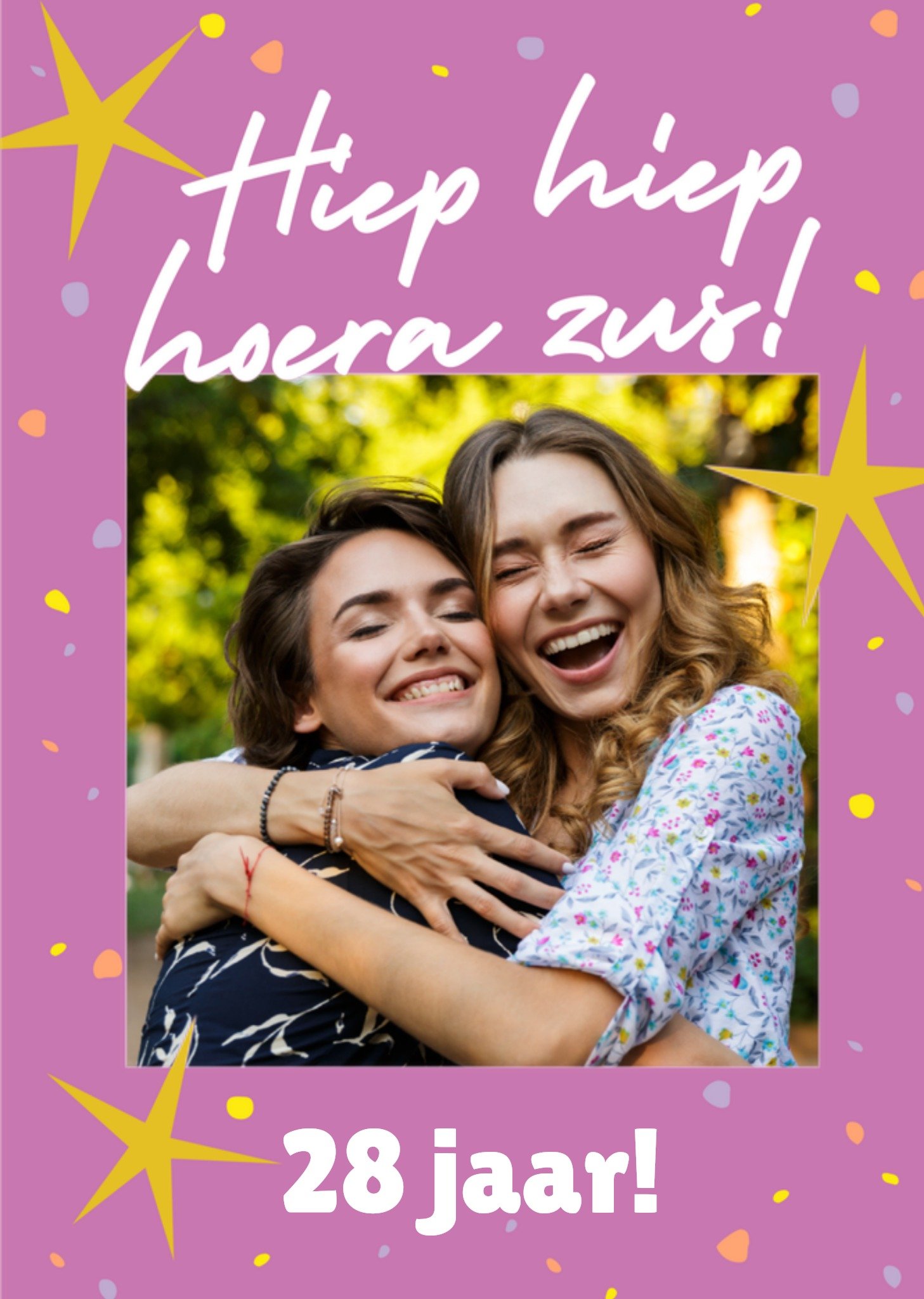 Verjaardagskaart Sterren Met leeftijd Greetz