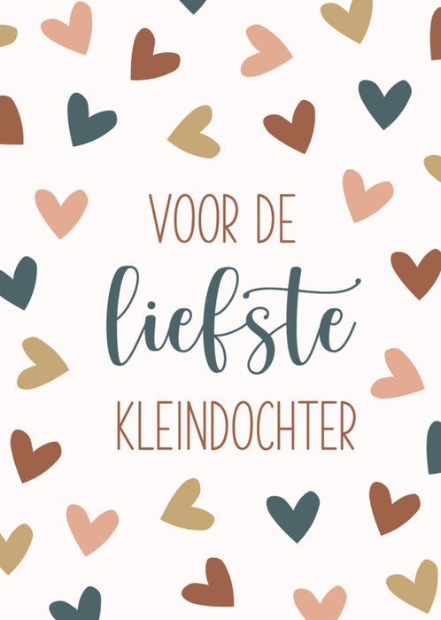 Papercute | Valentijnskaart | harten | liefste kleindochter