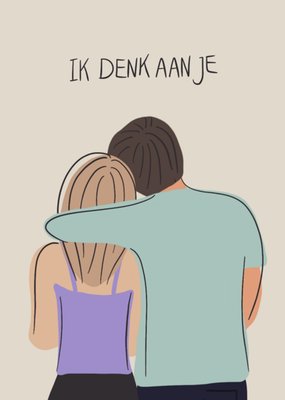 Greetz | Denken aan kaart | illustratie