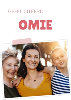 Greetz | Verjaardagskaart | Gefeliciteerd omie