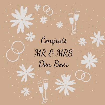 Greetz | Huwelijkskaart | Congrats