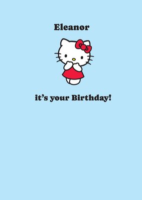 Hello Kitty | Verjaardagskaart | It's your birthday