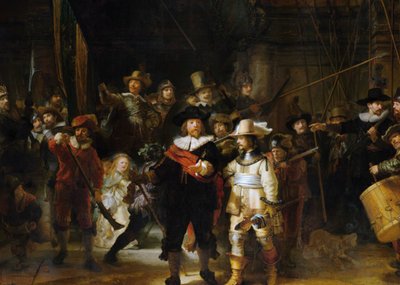 Klaas de Jong | Kunstkaart | Nachtwacht
