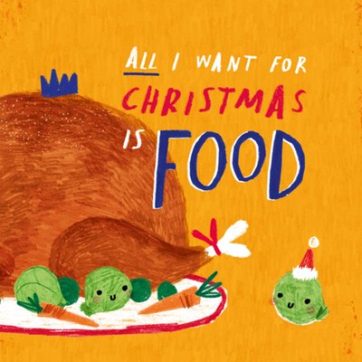 HotchPotch | Kerstkaart | kalkoen | All i want