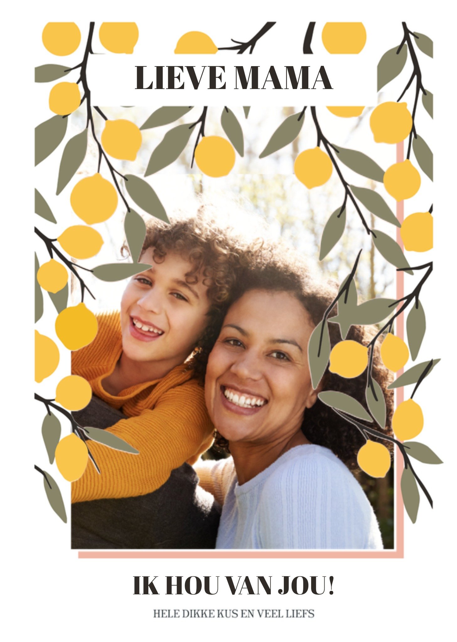 Moederdagkaart Citroen Kaart Greetz