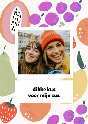 Greetz | Beterschapskaart | Dikke kus voor mijn zus