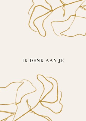 Dagelijksebroodkruimels | Denken aan kaart | Ik denk aan je
