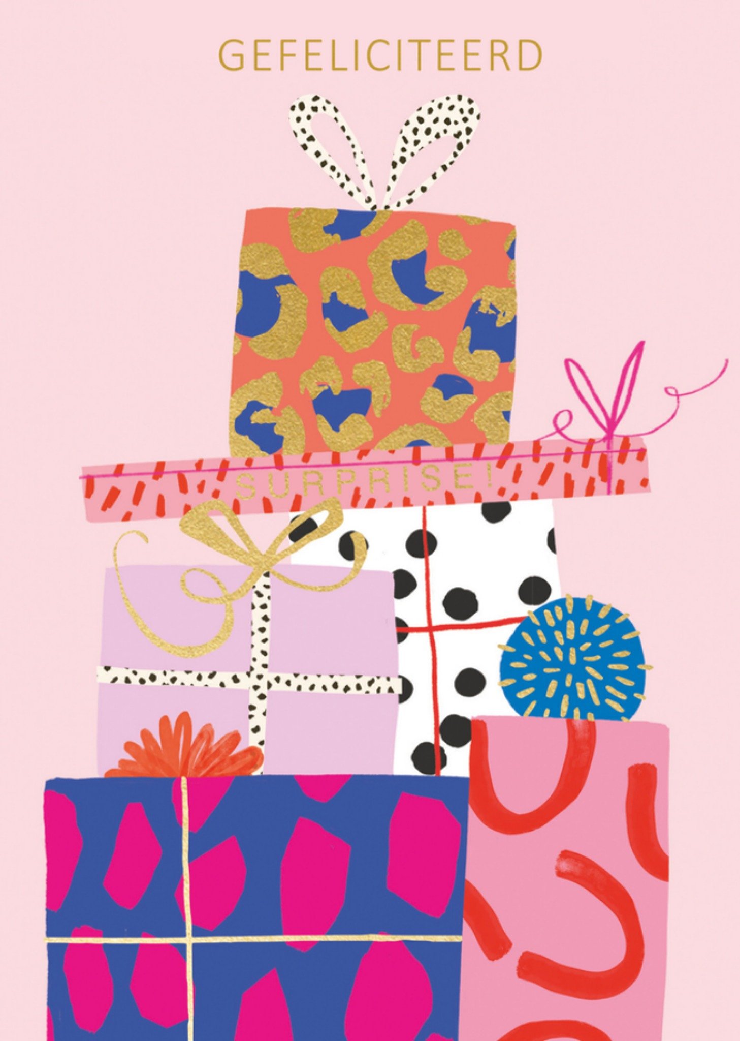 Abacus Verjaardagskaart cadeautjes Kaart Abacus Cards