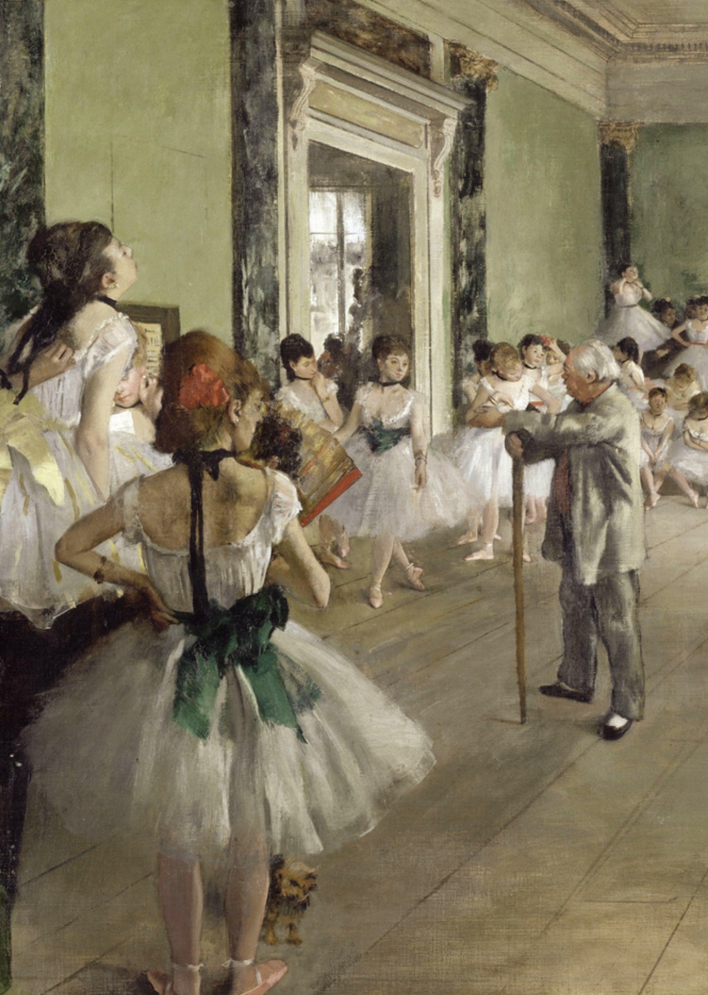 Edgar Degas. De balletles Kaart Klaas de Jong