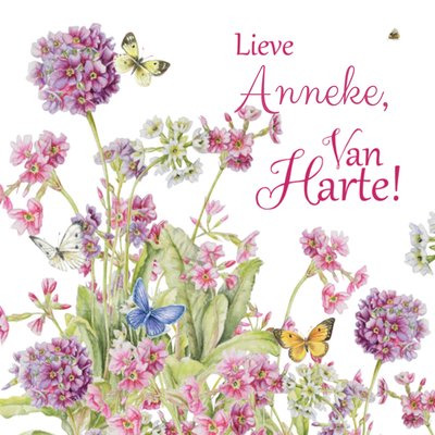 Birthdaycard | Janneke Brinkman | met eigen naam