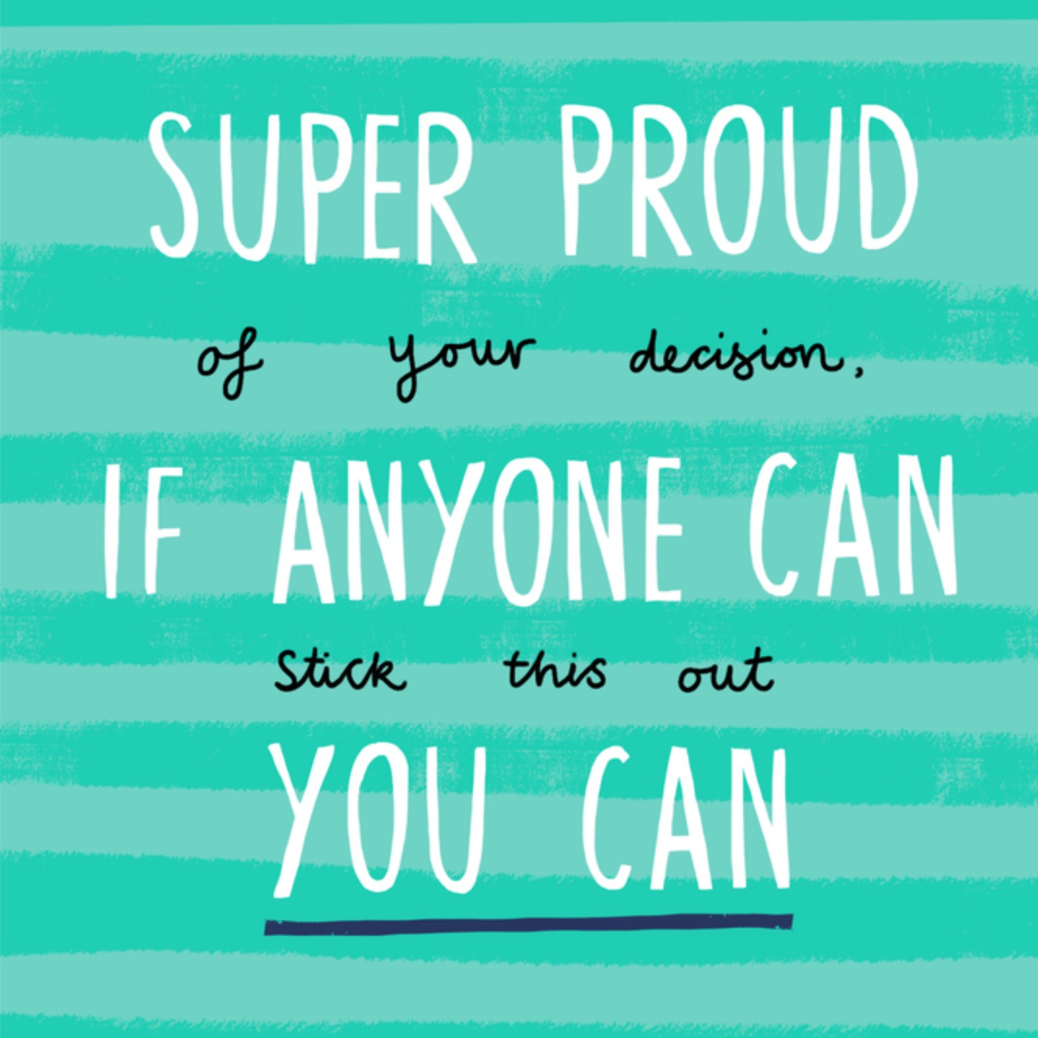 Greetz Denken aan kaart your decision Vierkant