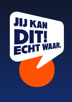 Stoptober | Denken aan kaart | Jij Kan Dit! Echt Waar