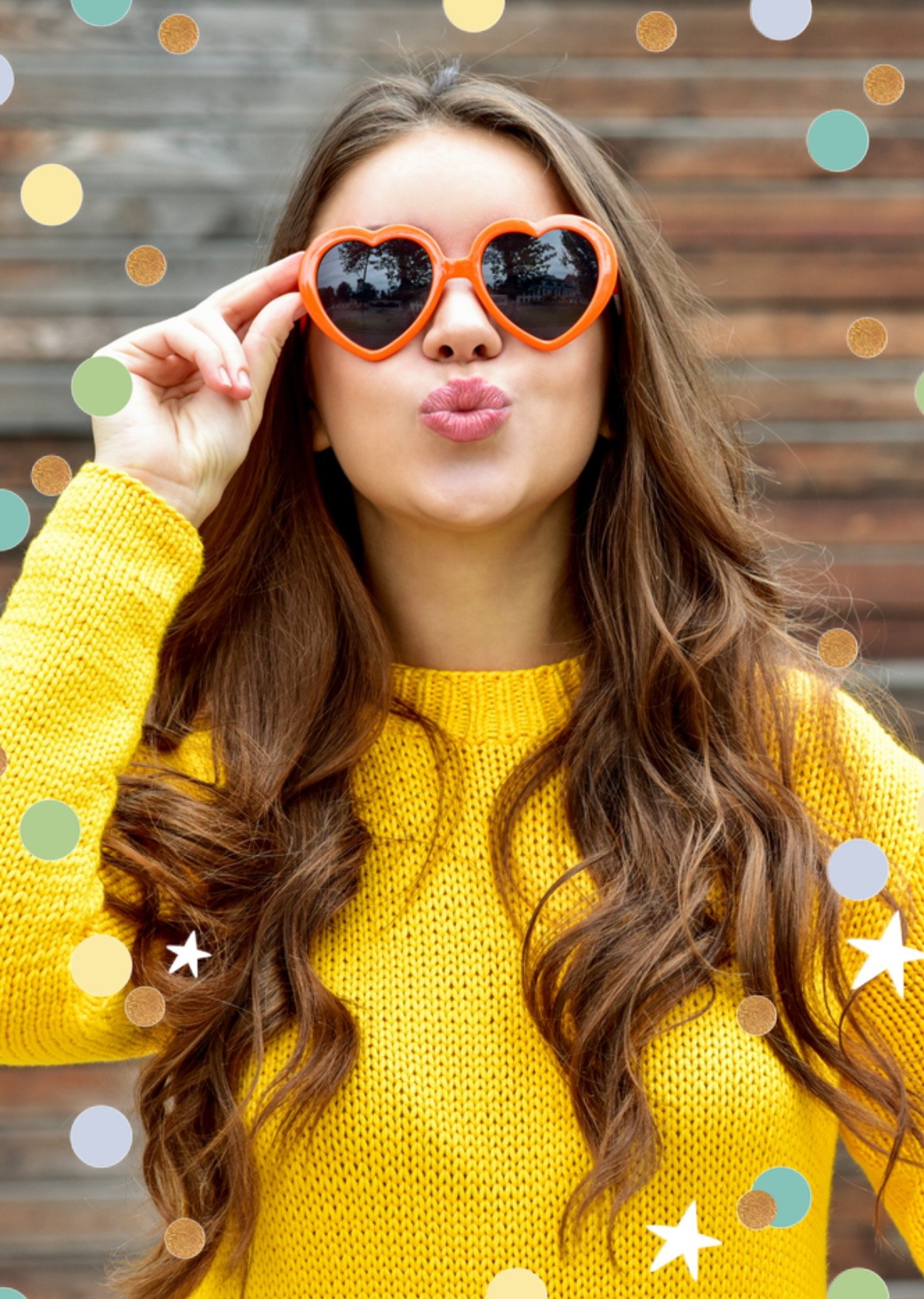 Greetz Geslaagd kaart fotokaart confetti Standard Card