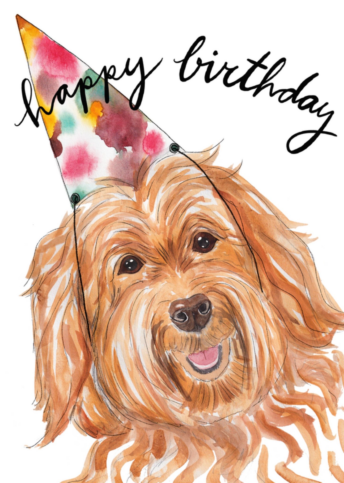 Marie Bodie - Verjaardagskaart - Hondje