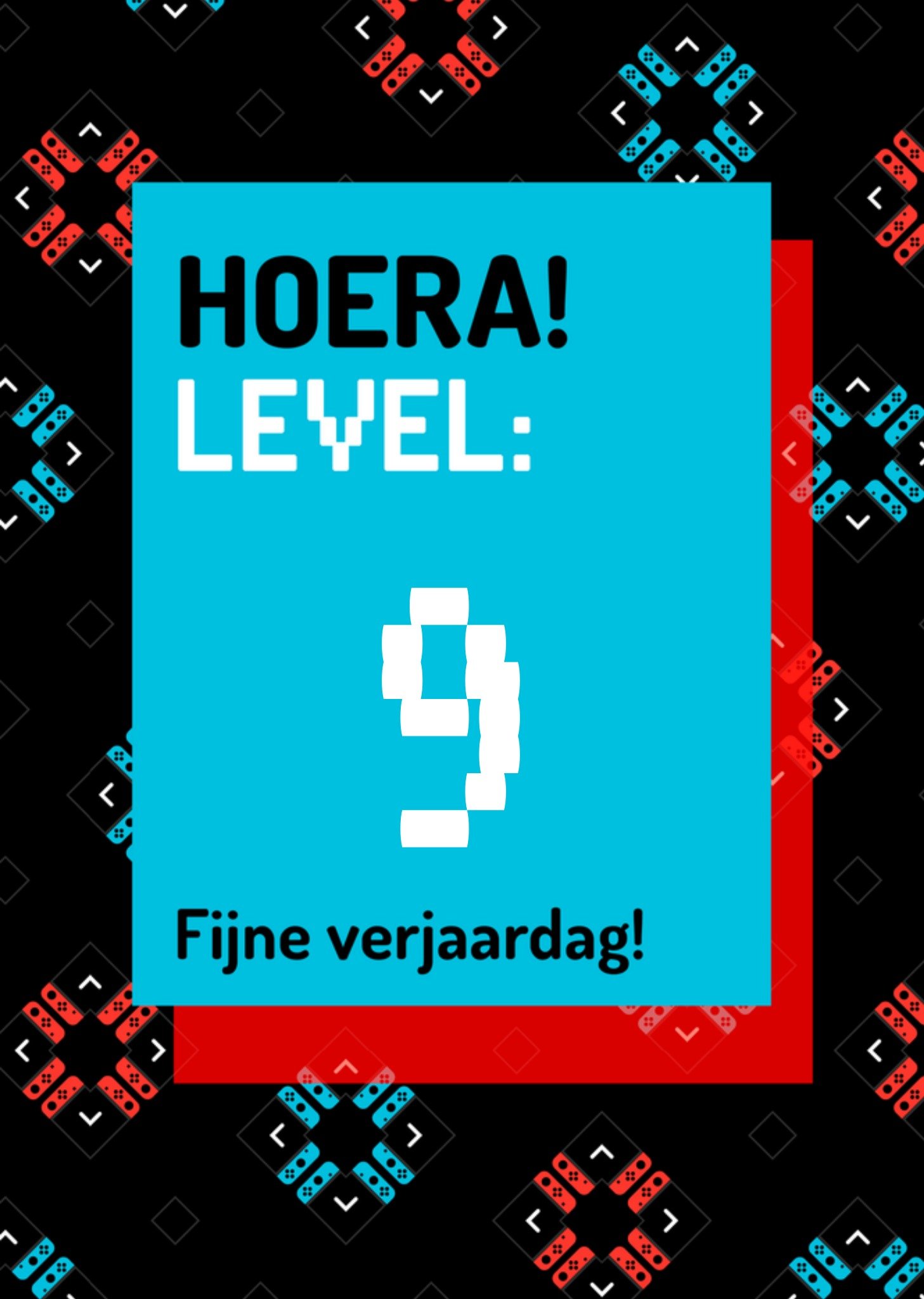 Verjaardagskaart Videogame Kaart Love Repeat
