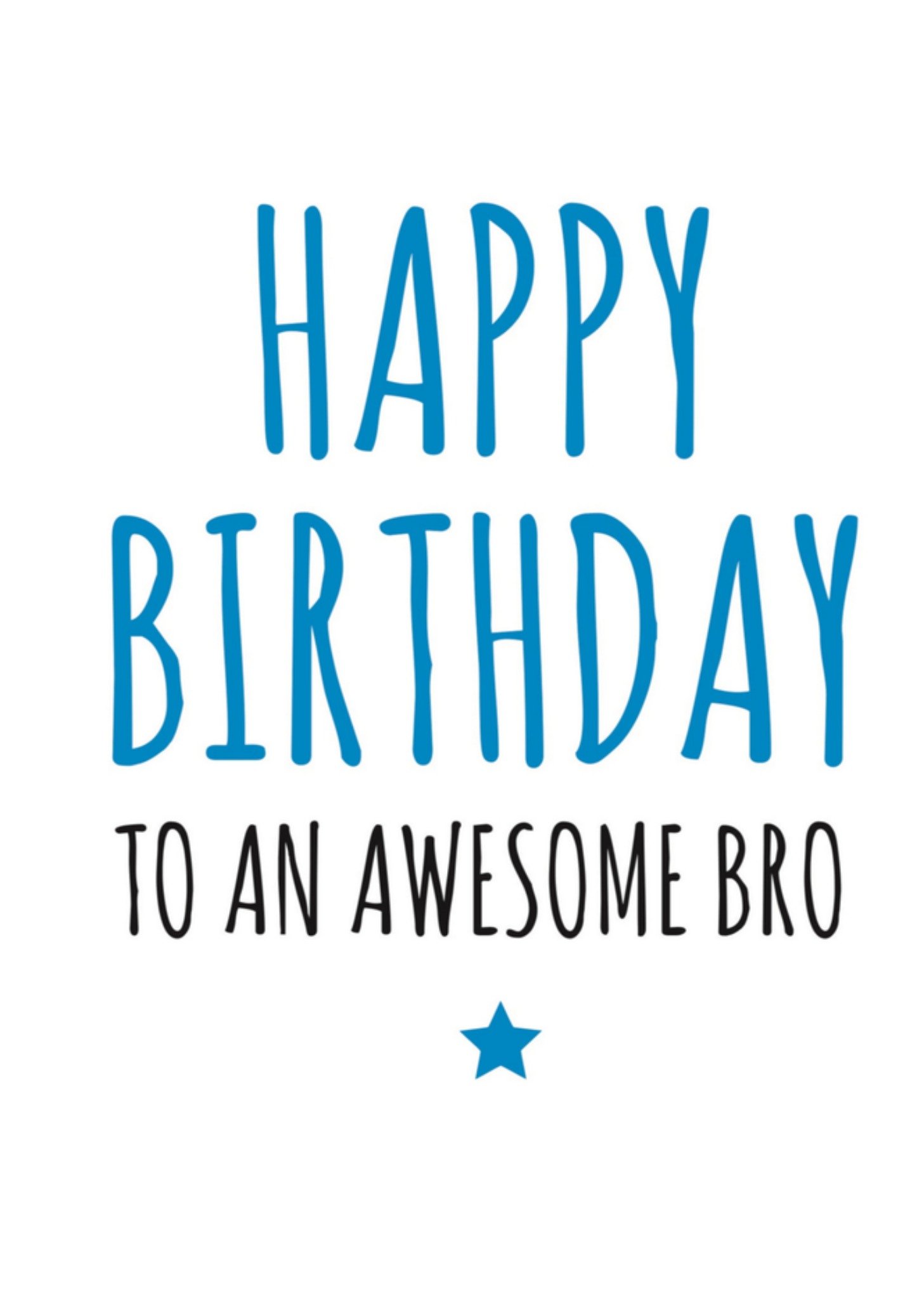 Verjaardagskaart broer Kaart Banter King