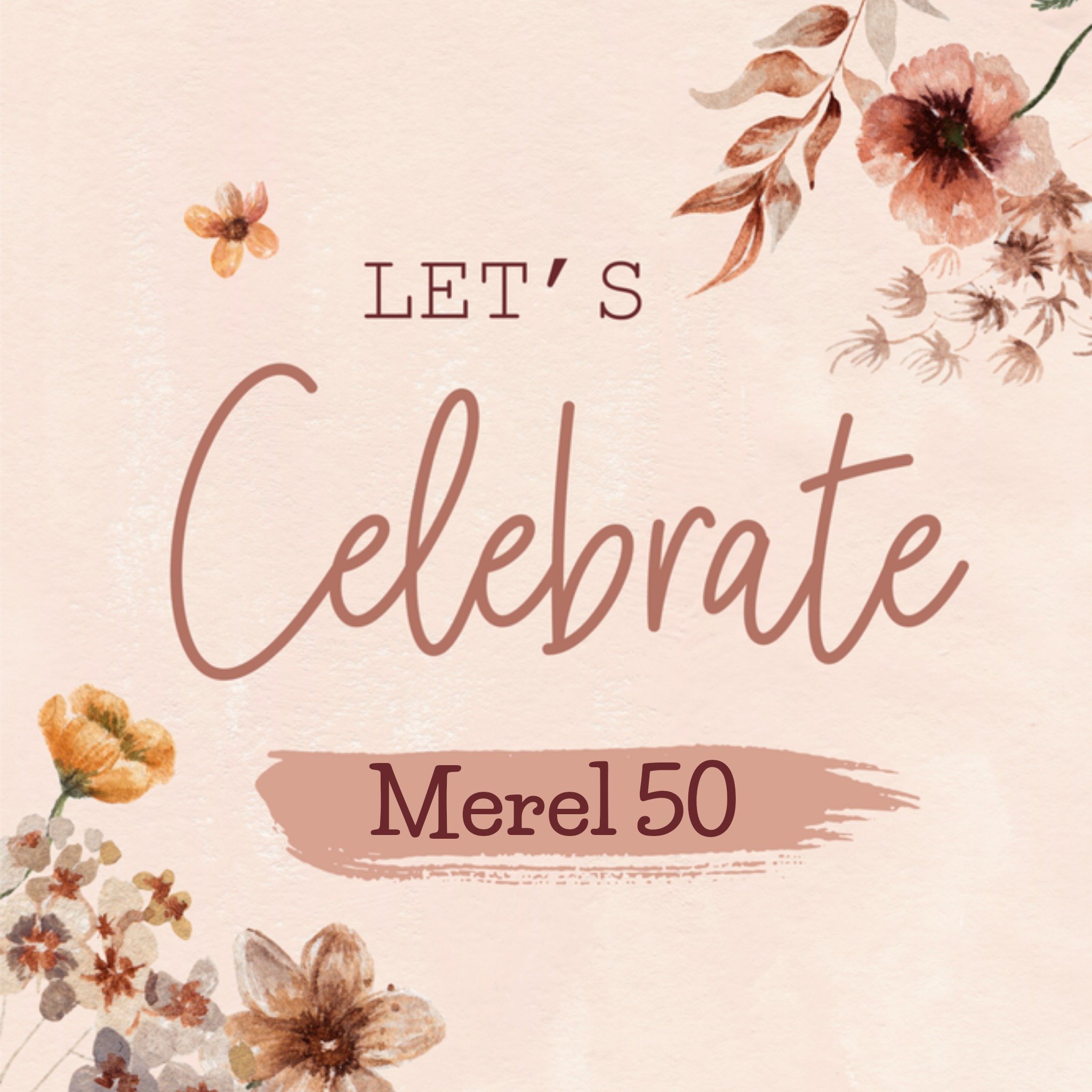 Greetz Papercute Uitnodiging verjaardag met naam Vierkant