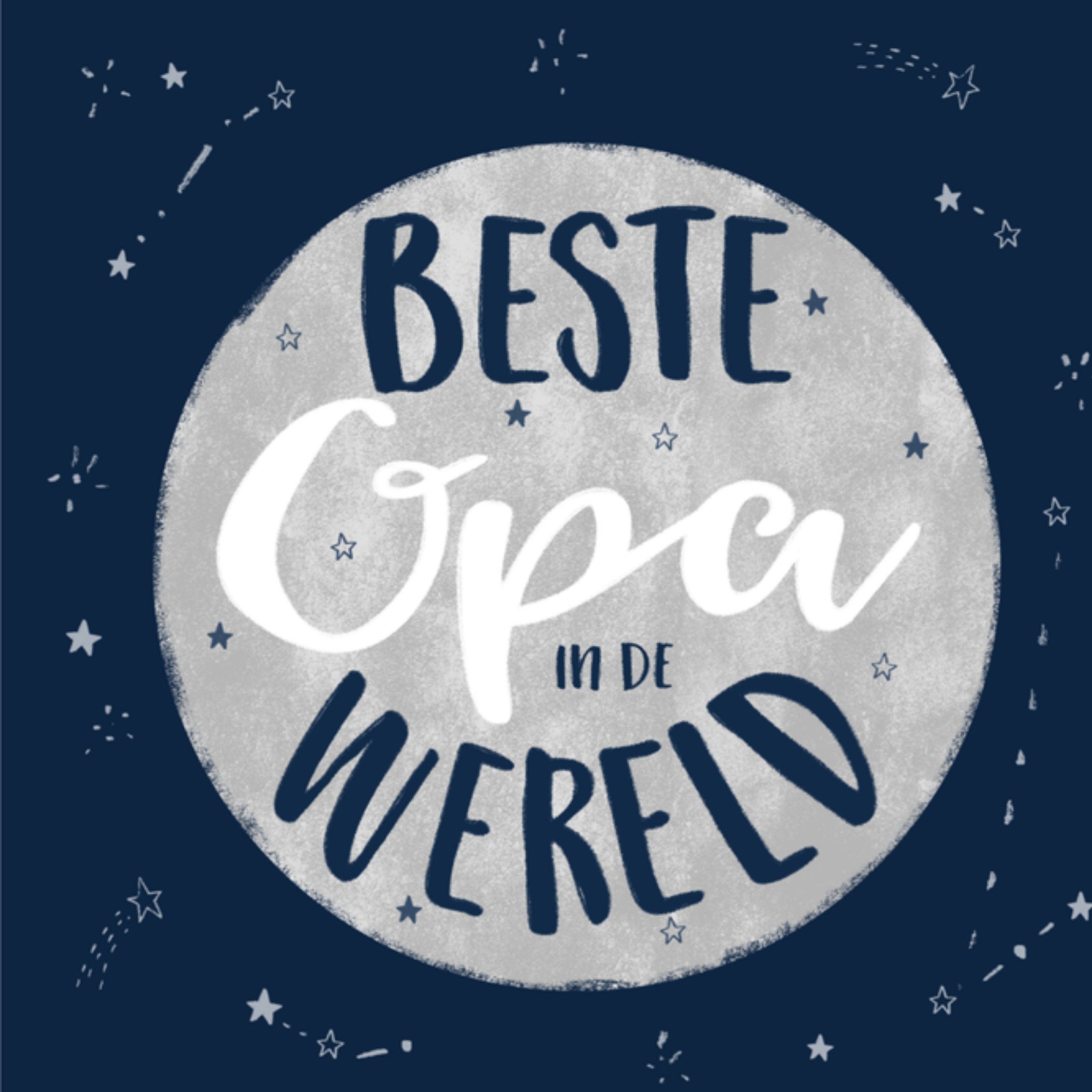 Greetz Vaderdagkaart beste opa Vierkant