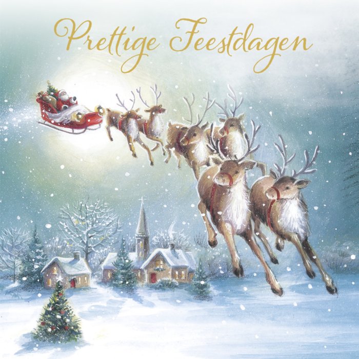 Kerstkaart | UK Greetings | Rendieren