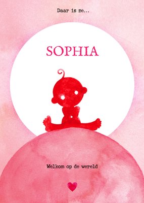 Bright Spot | Geboortekaart | met naam