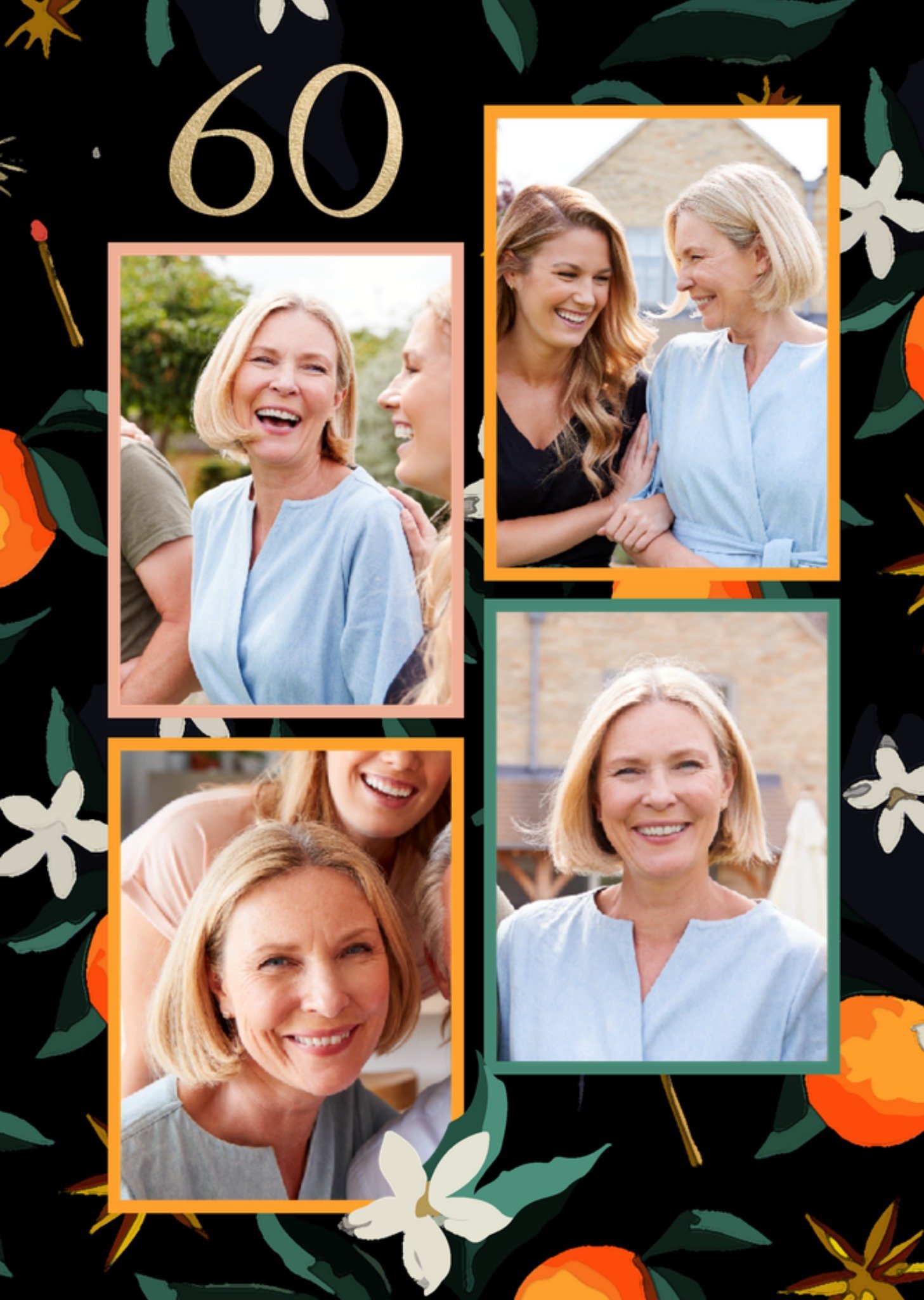 Verjaardagskaart 60 Fotokaart Kaart Greetz