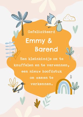 Greetz | Geboortekaart | Kleinkindje | Met naam