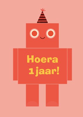 Verjaardagskaart | Greetz | Robot