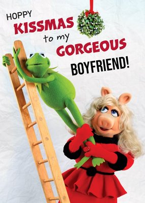 Muppets | Kerstkaart | Hoppy kissmas | Boyfriend