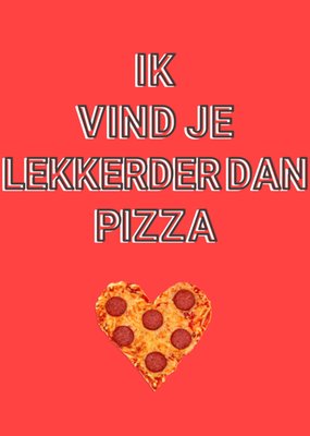 Greetz | Valentijnskaart | pizza