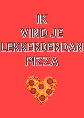 Greetz | Valentijnskaart | pizza