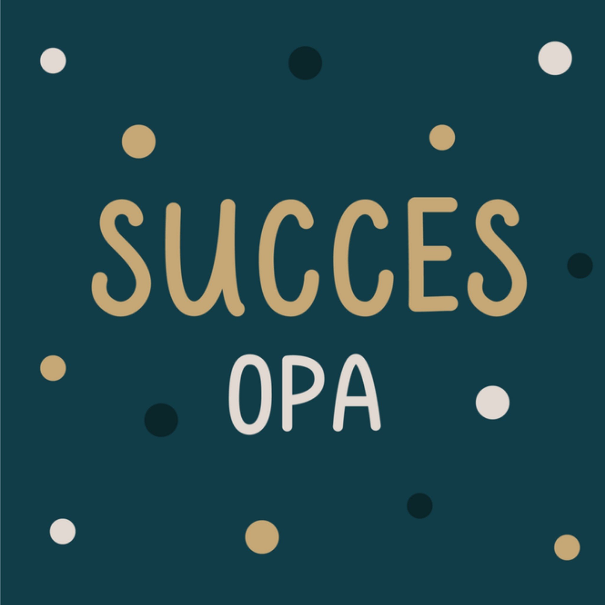 Papercute - Succeskaart - Opa - patronen